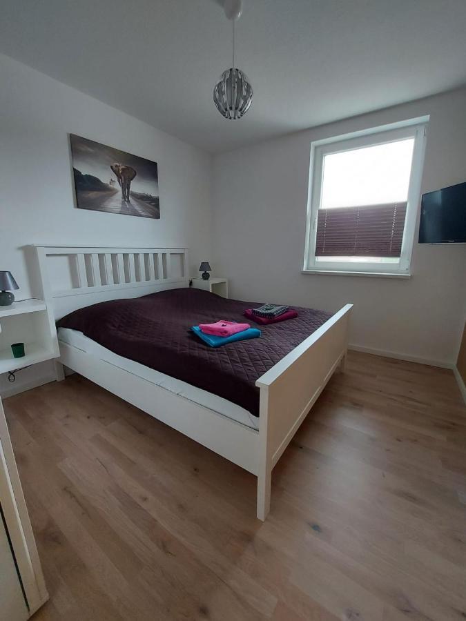 Ferienwohnung Ab Zum Haff Ueckermünde Esterno foto